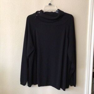 Apostrophe Women sweater. Very black size 24-26W great shape